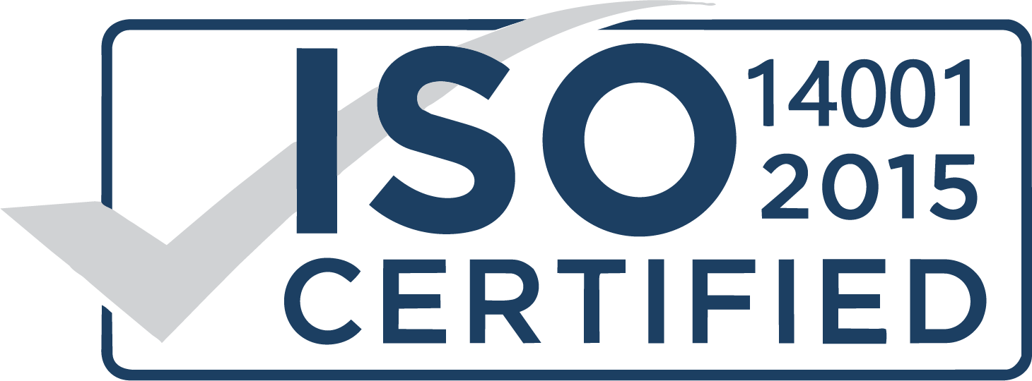 ISO 14001:2015 certified